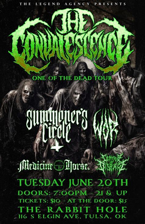 The Convalescence, Summoners Circle, WoR, & Medicine Horse at The ...