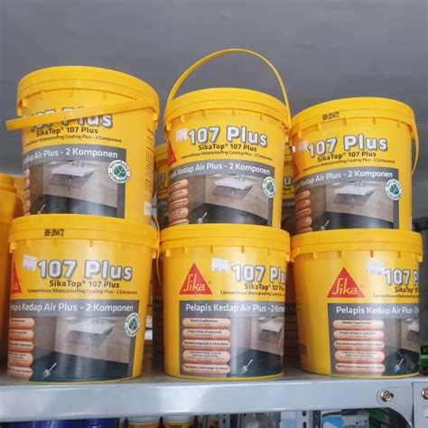 Jual SIKATOP 107 PLUS 2 Komponen(semen pelapis kedap air) WATERPROOFING ...