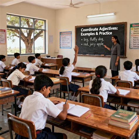 Coordinate Adjectives: Rules, Examples & Usage Guide