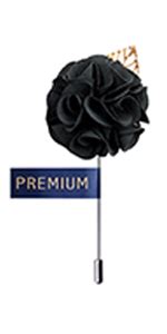 Buy Peluche A Sombre Retreat White Cotton Floral Brooch for Men at ...