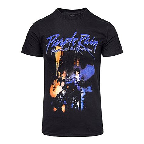 Buy Ripleys Clothing Official Black T Shirt Prince Purple Rain Album ...