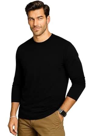 Buy JUARI BE A GENTLEMAN Men's Regular Fit Printed Full Sleeve T-Shirt ...