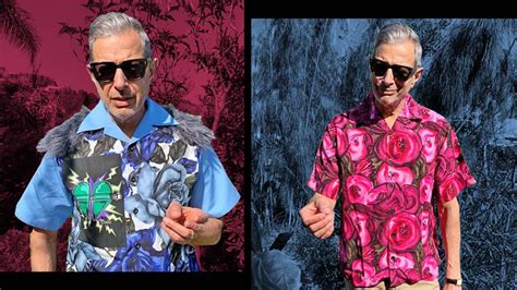 All about Jeff Goldblum shirts: Learn how to rock bananas ...