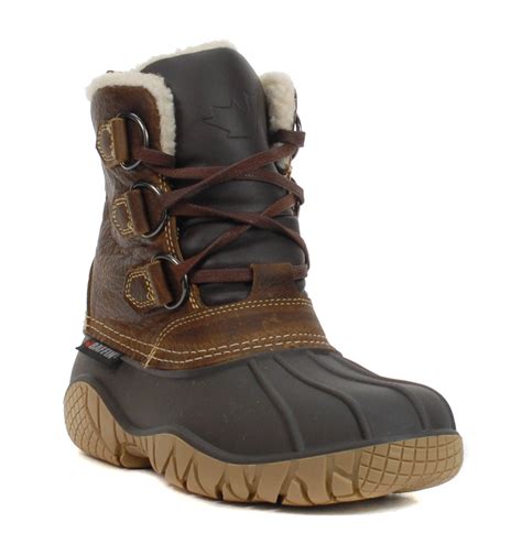 Baffin Women's Yellowknife Brown Winter Boots - WOOKI.com