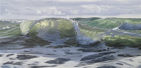 Alina Huberenko - Wild Carribean - seascape orginal coastal oil ...