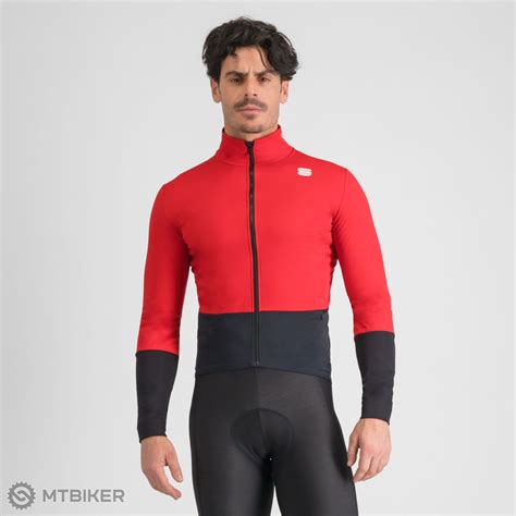Sportful TOTAL COMFORT jacket, tango red - MTBIKER.shop