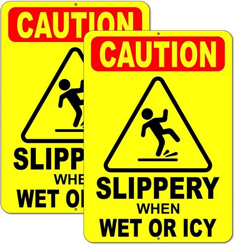 Image result for Caution Slippery Sign