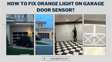 How To Fix Orange Light on Garage Door Sensor? Pro Tips 2024