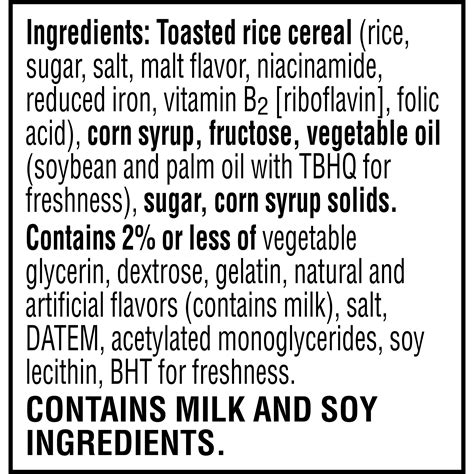 Rice Krispies Treats Marshmallow Snack Bars, Kids Snacks, School Lunch ...