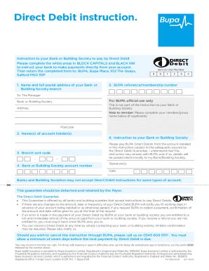Fillable Online 26 direct debit mandate form page 2 - Free to Edit ...