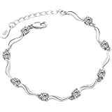 Buy Yellow Chimes Crystals from Swarovski Silver Crystal Charm Bracelet ...