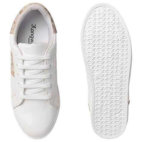 Buy Longwalk Sneakers Shoes - Round White Sneakers Shoes for Women (UK ...