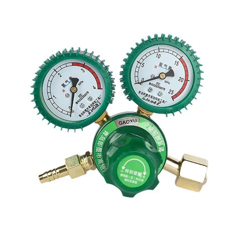 Buy RYANN Oxygen Regulators O2 Reducing Pressure Acetylene Double Gauge ...