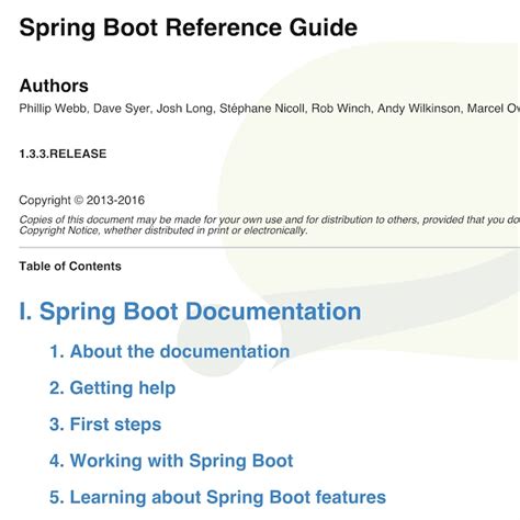 Image result for Spring Spring Boot Reference Example