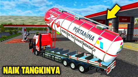 Review Mod Bussid Truk Volvo FH12 Pertamina - YouTube