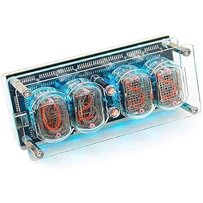 Buy OUSEI Digital Tube Clock, Luminous Retro Modern Desk Clock ,Punk ...
