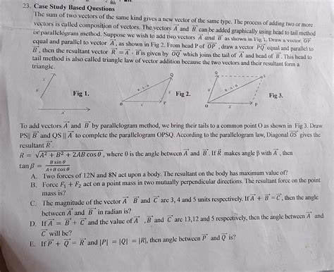 Case based questions: - Brainly.in