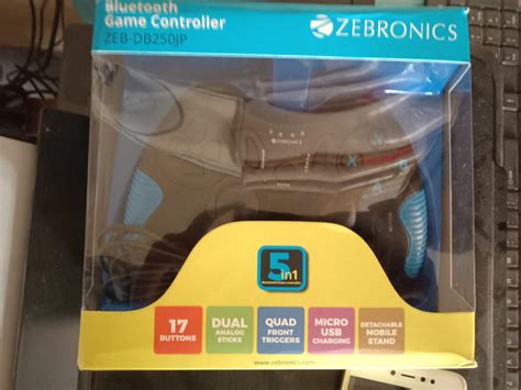 Amazon.in: Buy Zebronics DB250JP Gaming Joystick with 17 Buttons and ...