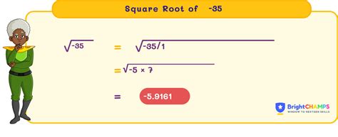 Square Root of -35 | How to Find the Value of √-35 🧮