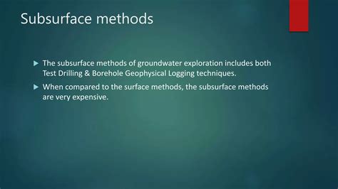 Image result for Subsurface Water Sample