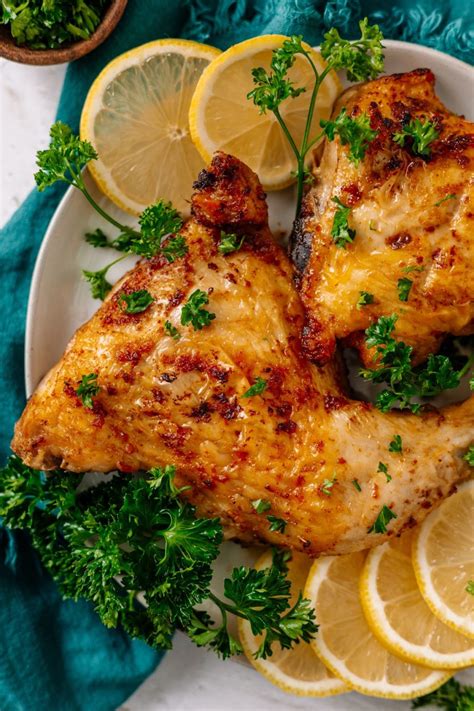 Best Air Fryer Chicken Leg Quarters Recipe - Dr. Davinah's Eats