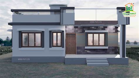 Top 9 Simple Single Floor House Designs (2026) - Namma Family Builder