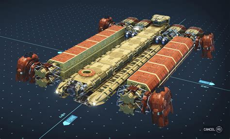 Turned my UC Prison Shuttle into a cargo ship : r/Starfield