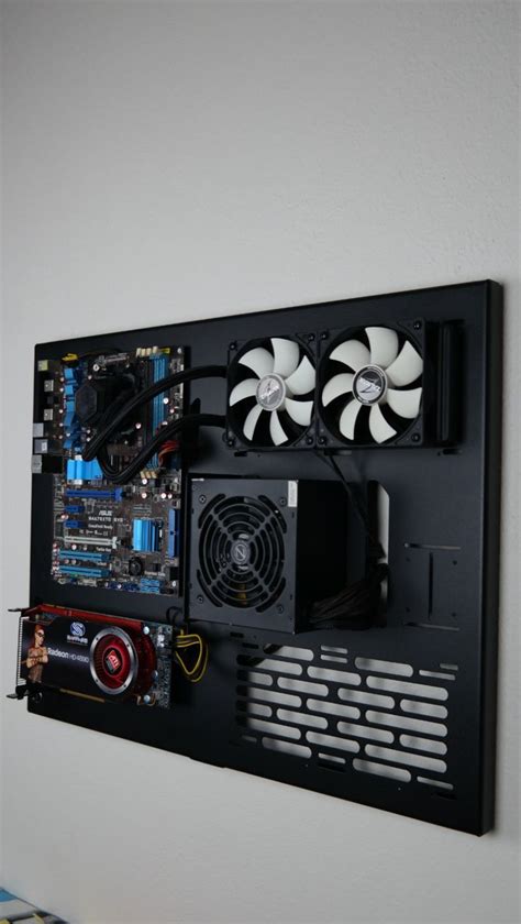 Image result for Wall Mount Open Computer Case