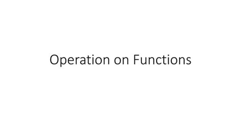 Image result for Operation On Functions Examples