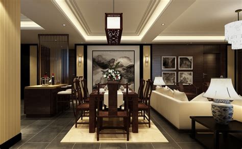 400平7室1厅 新中式风格风格装修案例 预算120万元-装修案例-杭州房天下