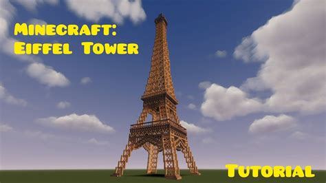 Eiffel Tower Minecraft Tutorial Commentary 的图像结果