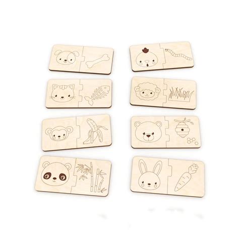Buy Montessori Wooden Puzzles Pack of 8 Toys for Toddlers on cliths ...