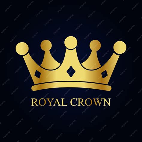 Premium Vector | Crown logo royal king queen abstract logo design ...