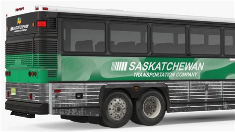 3D model Intercity Bus MCI 102DL3 Simple Interior | 3D Molier International