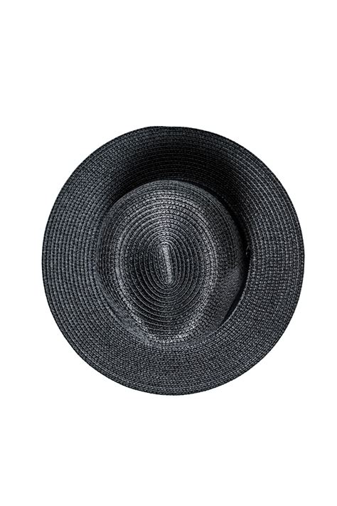 Buy Summer Straw Hat (Black) Online in India | Chokore