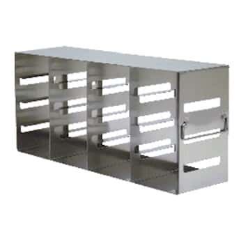 Cole-Parmer Upright Freezer Eco-Rack for Standard 2" Boxes, 4 x 4 Array ...
