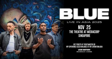 Blue Live in Asia, Mediacorp TV Theatre, Toa Payoh, 25 November 2025 ...