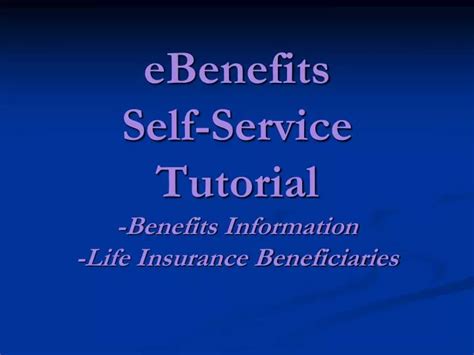 Image result for eBenefits Tutorial