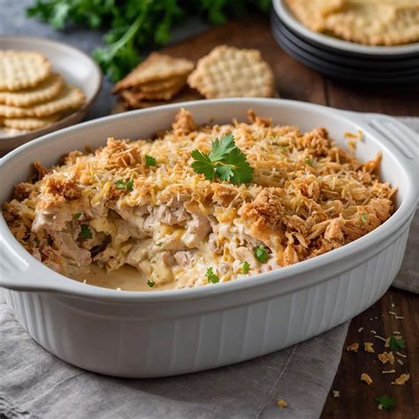 Ritz Cracker Chicken Casserole - The Perfect Comfort Meal