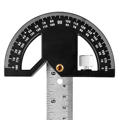 Enakshi Metal Protractor Measure Layout Tool Woodworking Ruler for ...