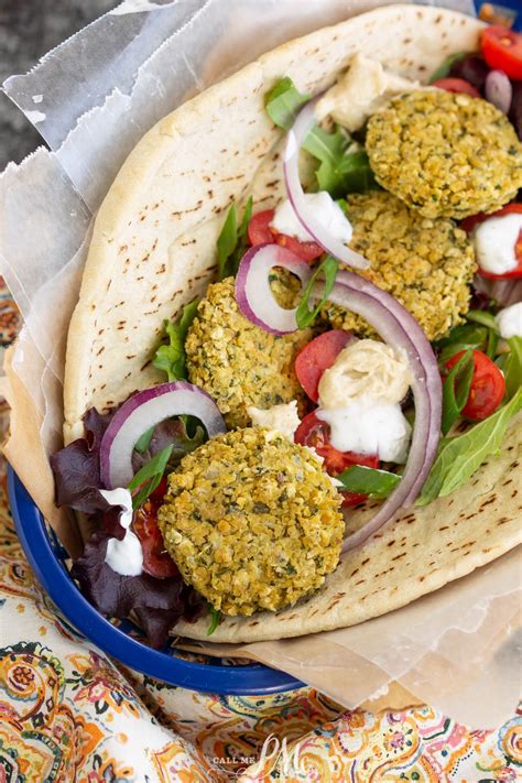 Canned Chickpea Baked Falafel
