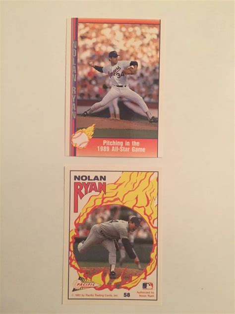 1991 Pacific Nolan Ryan Texas Express - Nolan Ryan #58 for sale online ...
