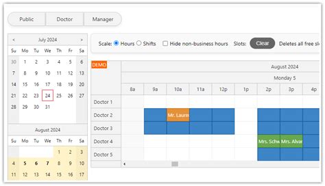 Image result for Appointment Schedule JavaScript