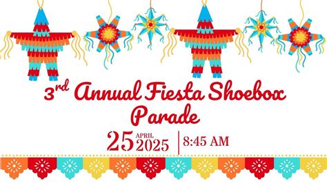 3rd Annual Fiesta Shoebox Float Parade, 12301 Welcome Dr, Live Oak, TX ...