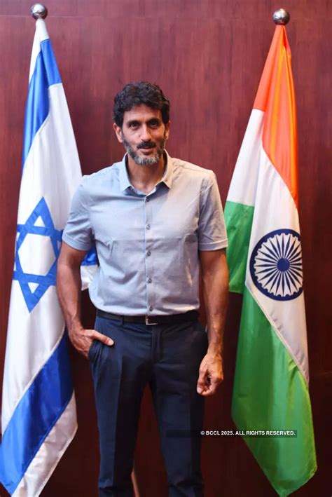 Fauda fame Israeli actor Tsahi Halevi attends a press conference ...