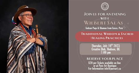 Traditional Wisdom & Sacred Healing Practices -An Evening with Wilbert ...