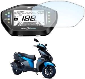 Zealsy Edge To Edge Screen Guard for TVS Ntorq 125 Speedometer Display ...