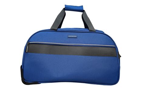 Buy VIP Aristocrat Polyester Wheels Push Botton Duffle Trolley Bag 52 ...