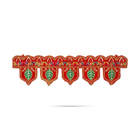 Giri - Toranam | Velvet Toran | Leaf Design Thoran