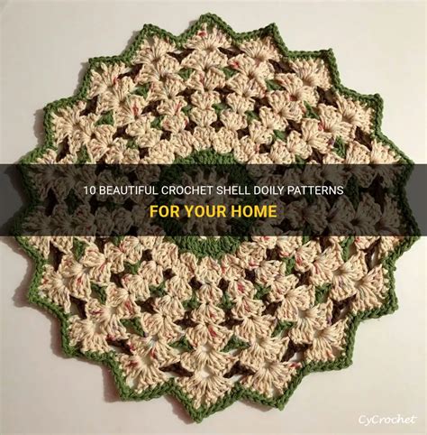 Image result for Crochet Shell Doily Free Pattern